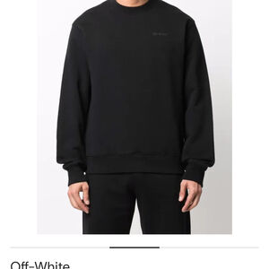 Off-White Diag Tab crew-neck sweatshirt